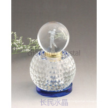 2015 crystal perfume.golf ball shaped perfume bottle